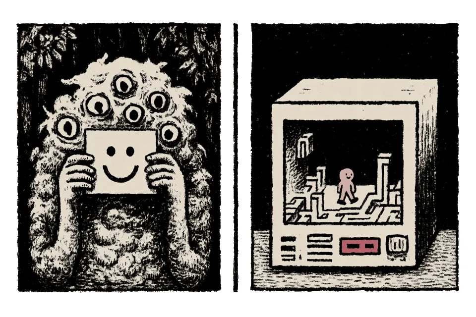 Persona Selection Model: same architecture, four AI radio stations, four distinct personalities.